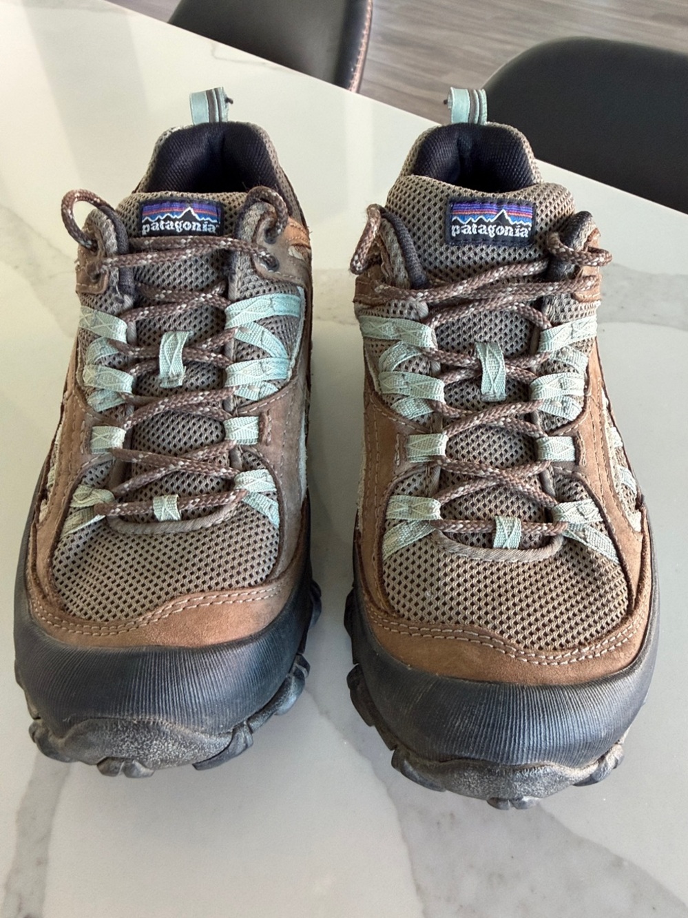 Patagonia Women’s Drifter Hiking Trail Shoes, Size 8. Canteen Dark Celadon